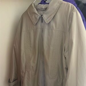 Stylish Beige Utility Jacket for Women